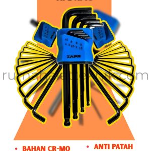 KUNCI L BINTANG SET PANJANG AP75