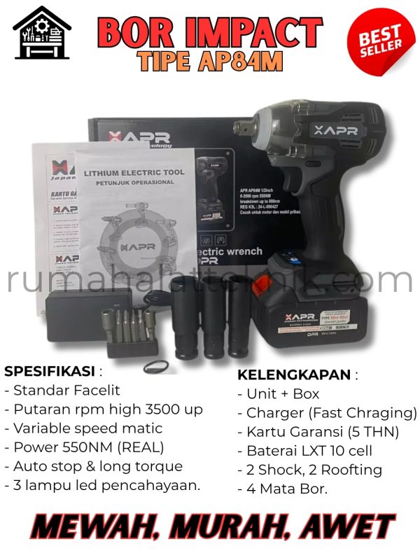 APR IMPACT WRENCH TYPE AP84M