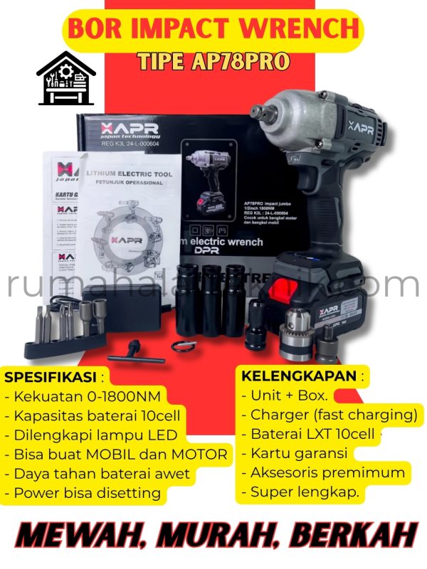 APR IMPACT WRENCH JUMBO AP78PRO