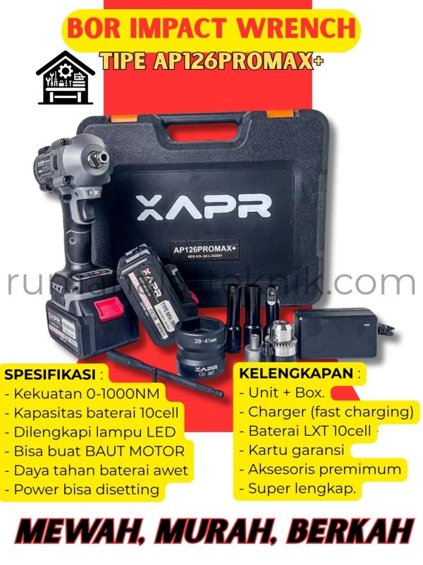 APR IMPACT WRENCH AP126PROMAX+