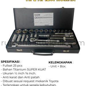 APR KUNCI SOCKET SET AP120PROMAX