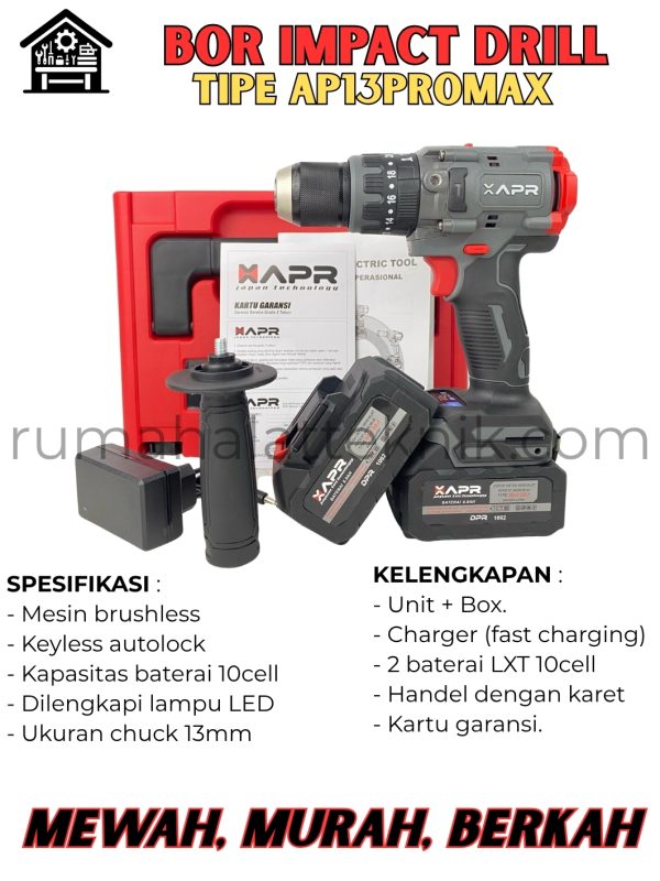 APR IMPACT DRIVER AP13PROMAX