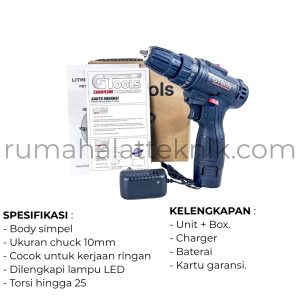 GTOOLS CORDLESS DRIVER GT01