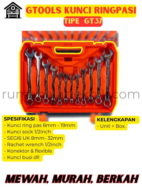 GTOOLS KUNCI RING GT37