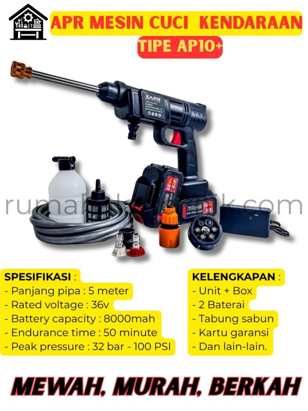 APR MESIN CUCI KENDARAAN AP10+