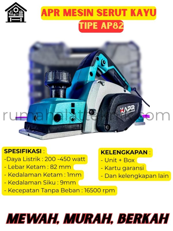 APR MESIN SERUT KAYU TYPE AP82