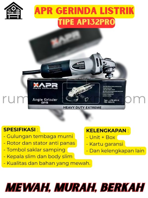 APR GERINDA TYPE AP132PRO