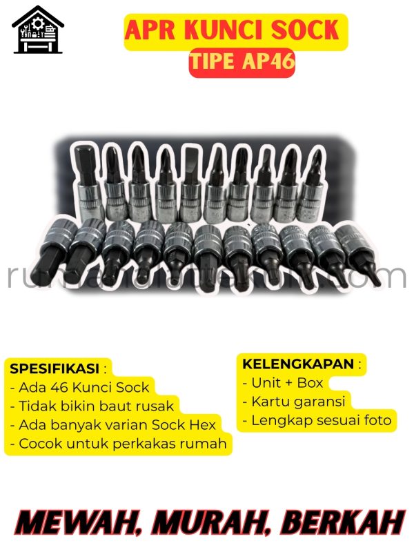 APR KUNCI SHOCK TYPE AP46