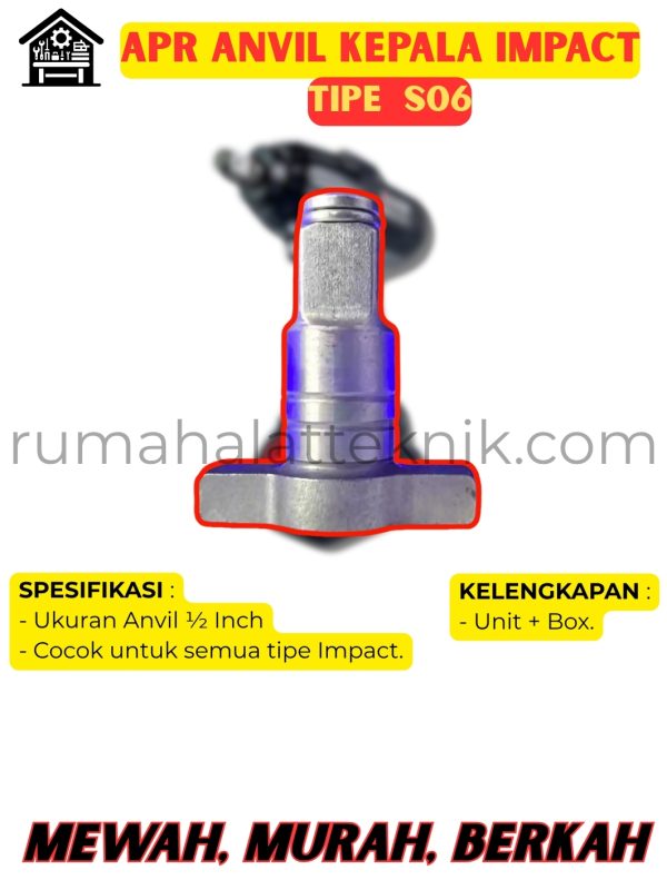 APR UJUNG KEPALA BOR TYPE S06