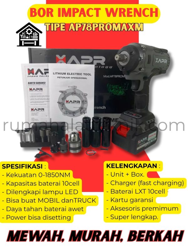 APR IMPACT WRENCH AP78PROMAXM