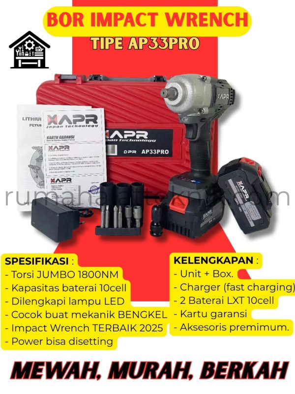 APR IMPACT WRENCH AP33PRO